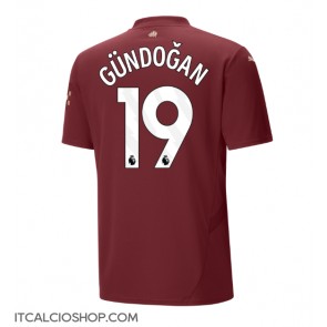 Manchester City Ilkay Gundogan #19 Terza Maglia 2024-25 Manica Corta